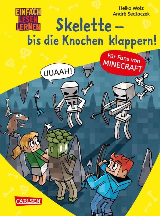 Produktbild: Minecraft 7: Skelette – bis die Knochen klappern!