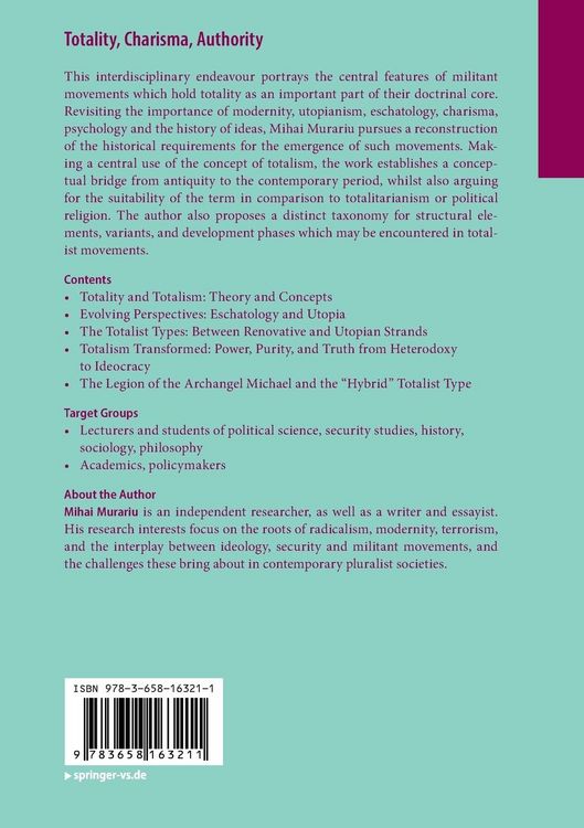 Produktbild: Totality, Charisma, Authority