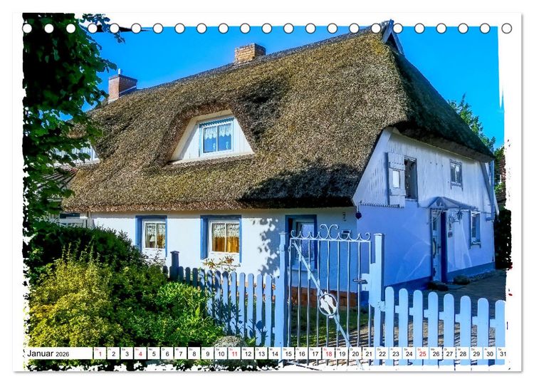 Produktbild: Zingst Sehnsucht nach Meer (Tischkalender 2026 DIN A5 quer), CALVENDO Monatskalender