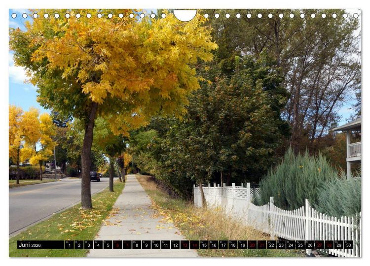 Produktbild: Kanadas British Columbia - Herbstzeit (Wandkalender 2026 DIN A4 quer), CALVENDO Monatskalender