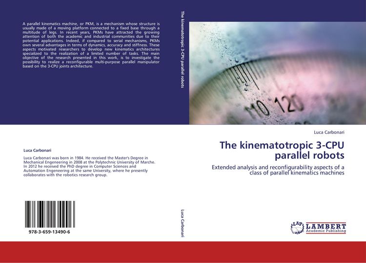 Produktbild: The kinematotropic 3-CPU parallel robots