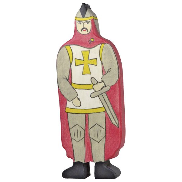 Produktbild: Ritter mit rotem Mantel