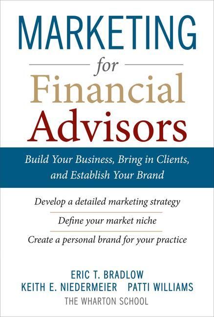Produktbild: Marketing for Financial Advisors (Pb)