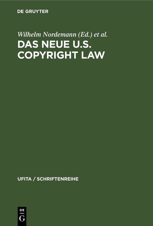 Produktbild: Das neue U.S. Copyright Law