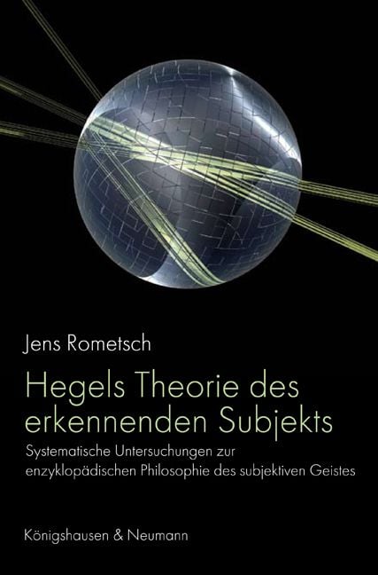 Produktbild: Hegels Theorie des erkennenden Subjekts