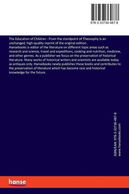 Produktbild: The Education of Children