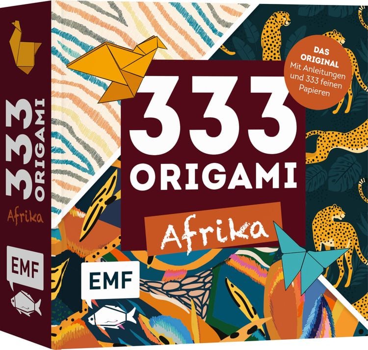 Bild vom Artikel 333 Origami – Faszination Afrika – Farbenfrohe Papiere falten vom Autor 