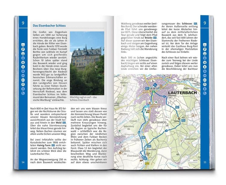 Produktbild: KOMPASS Wanderf&uuml;hrer Vogelsberg-Wetterau, 55 Touren