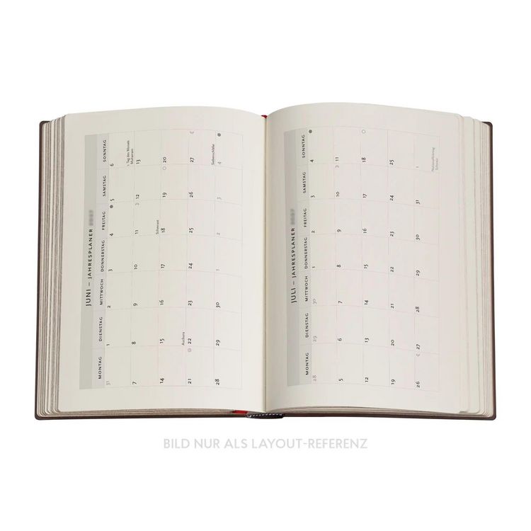 Produktbild: 18-Monatskalender 2026 - 2027 New York Rose Midi Horizontal