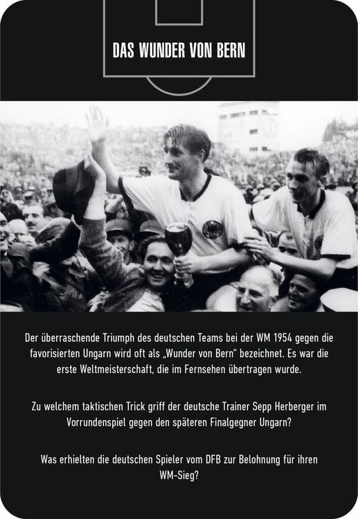 Produktbild: Legend&auml;re Fu&szlig;ballmomente - Das Quiz