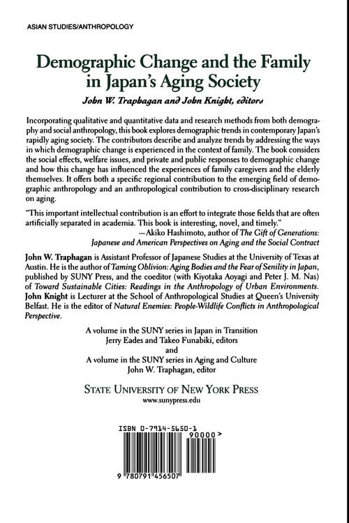 Produktbild: Demographic Change and the Family in Japan's Aging Society
