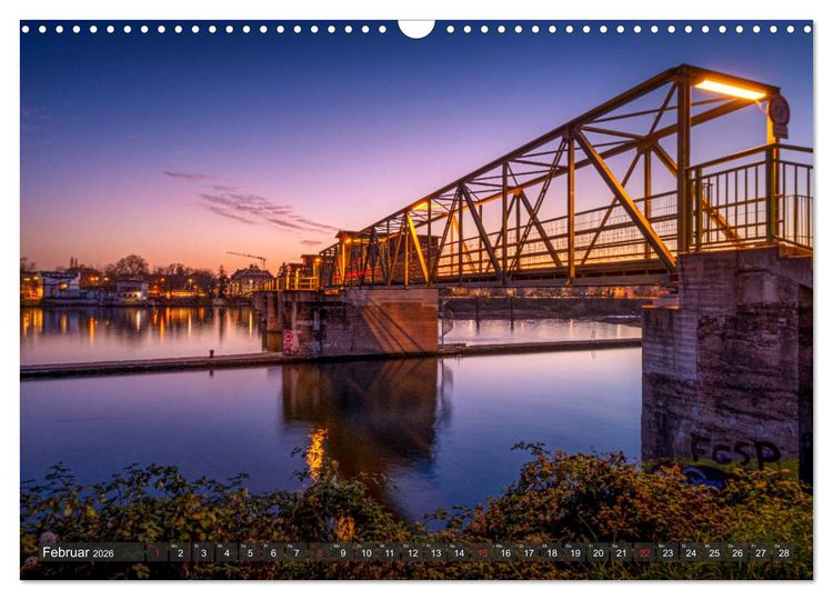 Produktbild: Epische Sonnenunterg&auml;nge im Rhein-Neckar-Kreis (Wandkalender 2026 DIN A3 quer), CALVENDO Monatskalender