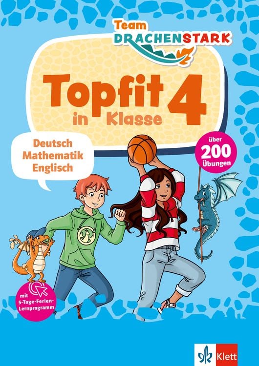 Produktbild: Klett Team Drachenstark: Topfit in Klasse 4