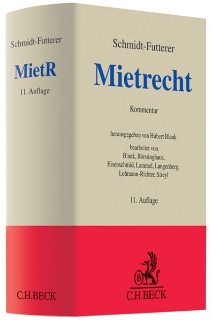 Bild vom Artikel Schmidt-Futterer, W: Mietrecht vom Autor Wolfgang Schmidt-Futterer