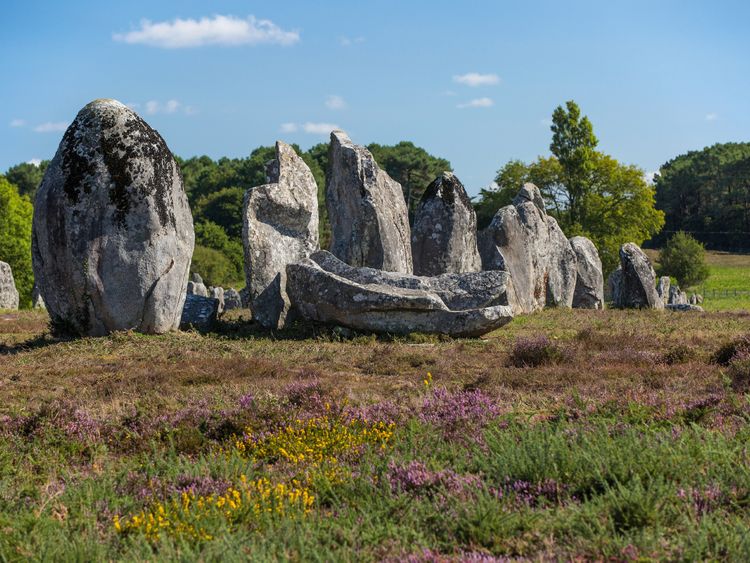 Produktbild: CALVENDO Puzzle Alignement de Kermario, Carnac | 1000 Teile Lege-Gr&ouml;&szlig;e 64x48cm Foto-Puzzle f&uuml;r gl&uuml;ckliche Stunden