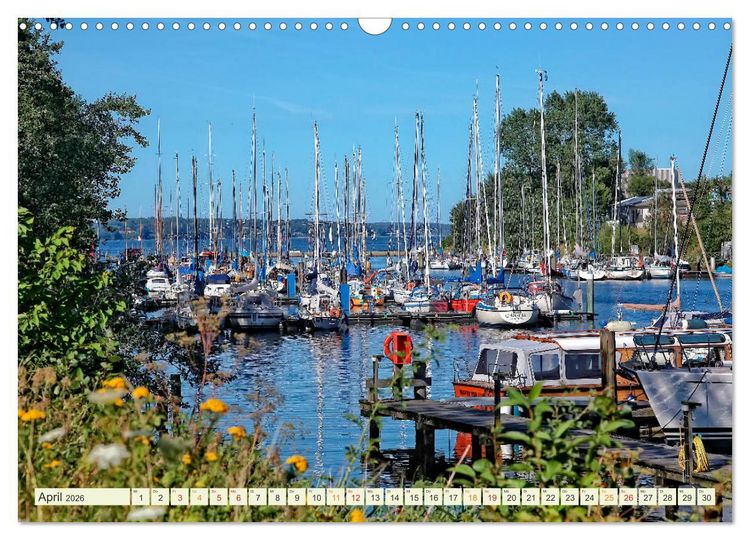 Produktbild: Bezauberndes Flensburg (Wandkalender 2026 DIN A3 quer), CALVENDO Monatskalender