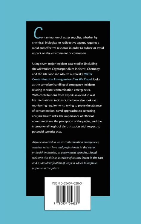 Produktbild: Water Contamination Emergencies