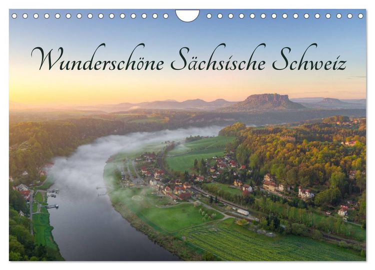 Produktbild: Wundersch&ouml;ne S&auml;chsische Schweiz (Wandkalender 2026 DIN A4 quer), CALVENDO Monatskalender