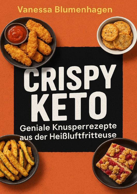 Produktbild: Crispy Keto &ndash; Geniale Knusperrezepte aus der Hei&szlig;luftfritteuse