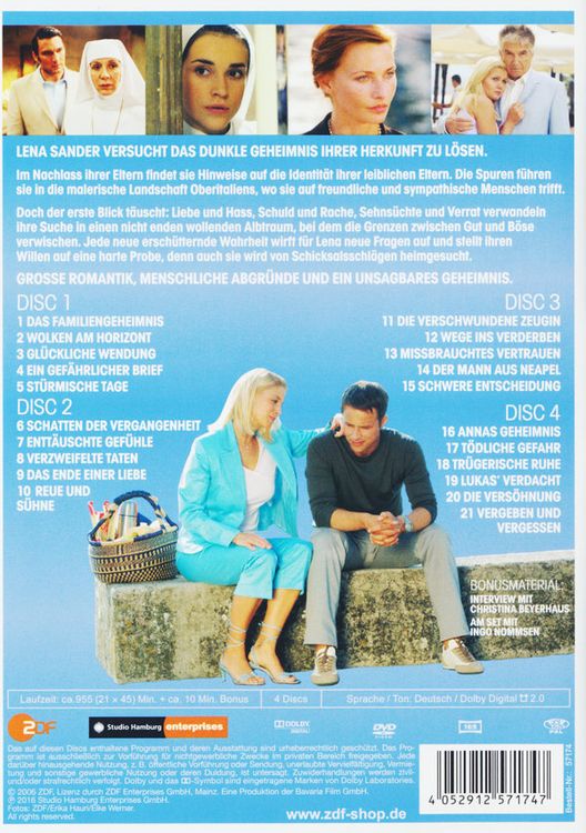 Produktbild: Eine Liebe am Gardasee - Komplett-Box [4 DVDs]