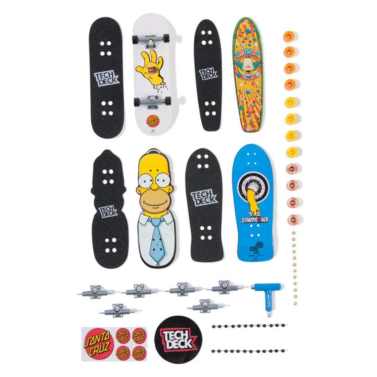Produktbild: TED Tech Deck 4 Pack - The Simpsons