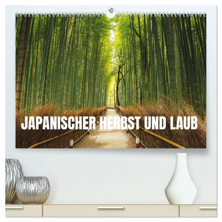 Produktbild: Japanischer Herbst und Laub (hochwertiger Premium Wandkalender 2026 DIN A2 quer), Kunstdruck in Hochglanz