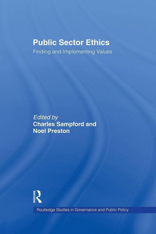 Produktbild: Public Sector Ethics