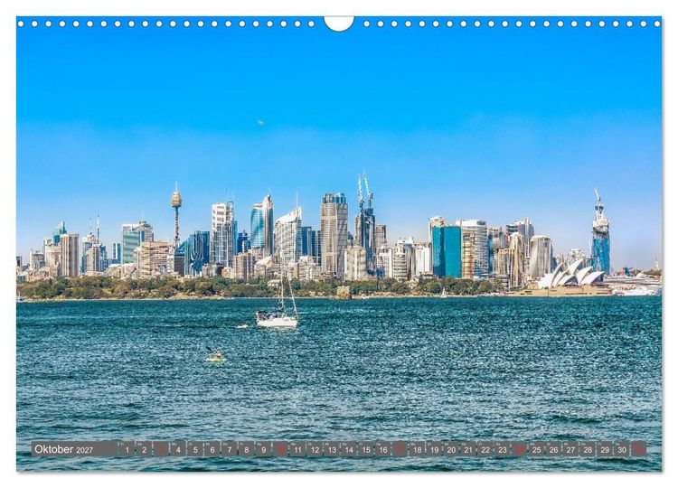 Produktbild: Australien - Metropolen &bull; Outback &bull; Regenwald &bull; Koalas (Wandkalender 2027 DIN A3 quer), CALVENDO Monatskalender