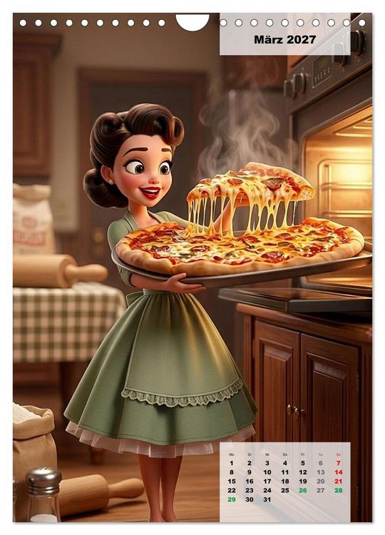 Produktbild: Mini-Girls (Wandkalender 2027 DIN A4 hoch), CALVENDO Monatskalender