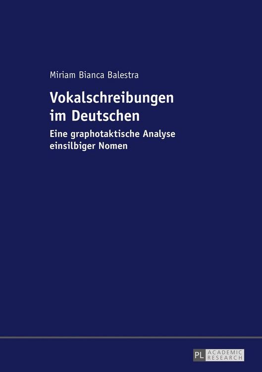 Produktbild: Vokalschreibungen im Deutschen