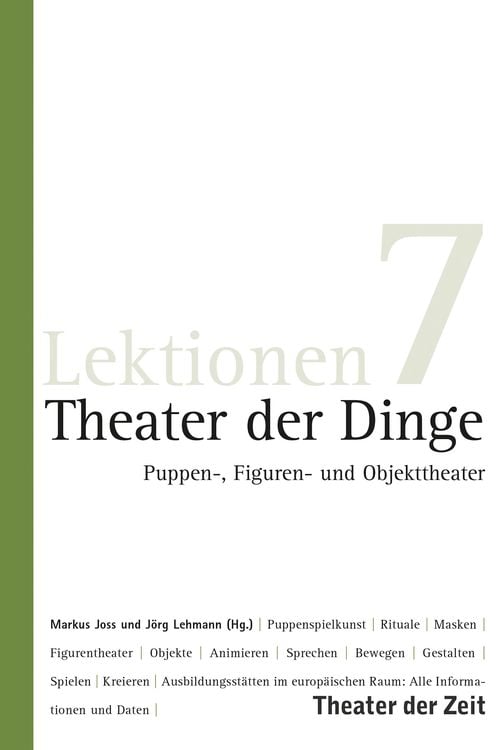 Bild vom Artikel Theater der Dinge vom Autor Markus Joss