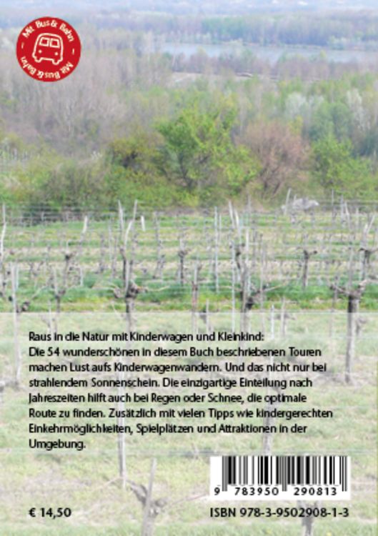 ABVERKAUF: Kinderwagen - & Tragetouren um und in Wien von der Wachau bis zum Neusiedler See, Sonderteil Waldviertel