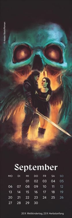 Produktbild: Fantasy Lesezeichen & Kalender 2027