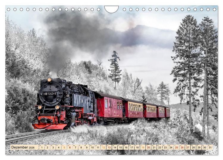 Produktbild: Harz - Urlaub (Wandkalender 2026 DIN A4 quer), CALVENDO Monatskalender