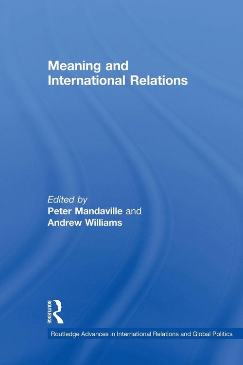 Produktbild: Meaning and International Relations