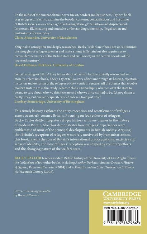 Produktbild: Refugees in Twentieth-Century Britain
