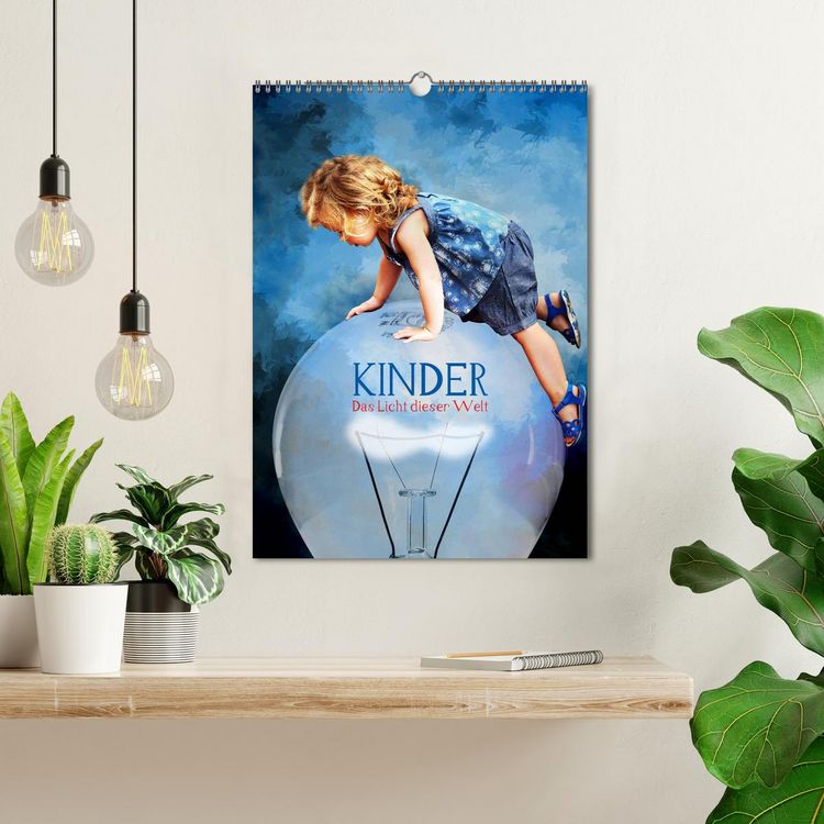 Produktbild: Kinder - Das Licht dieser Welt (Wandkalender 2026 DIN A3 hoch), CALVENDO Monatskalender
