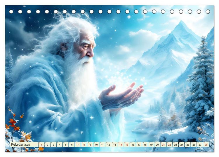 Produktbild: W&auml;chter der Natur (Tischkalender 2026 DIN A5 quer), CALVENDO Monatskalender