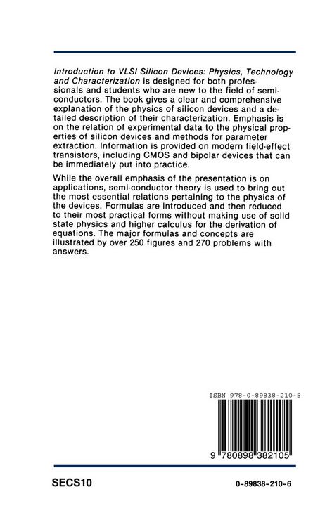 Produktbild: Introduction to VLSI Silicon Devices