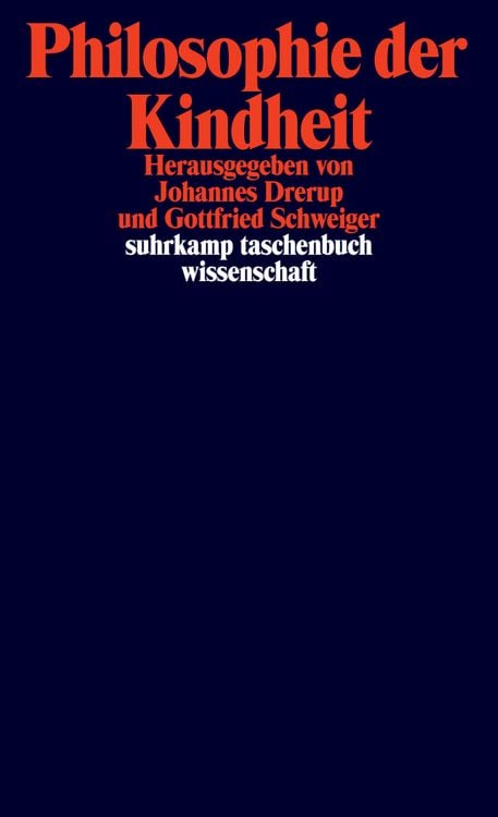 Produktbild: Philosophie der Kindheit