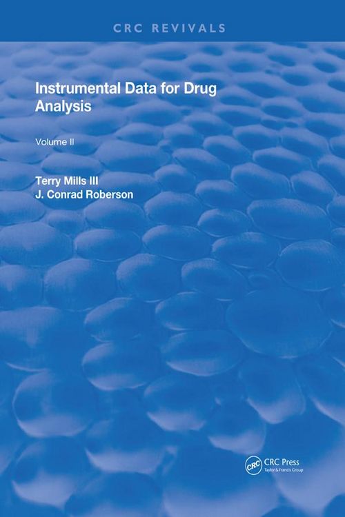 Produktbild: Instrumental Data for Drug Analysis, Second Edition