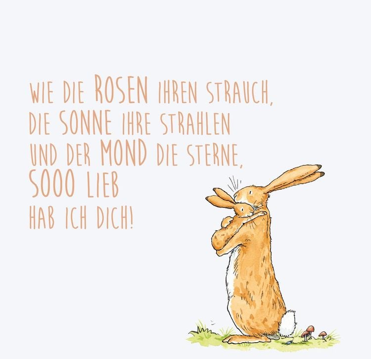 Weißt du eigentlich, wie lieb ich dich hab?