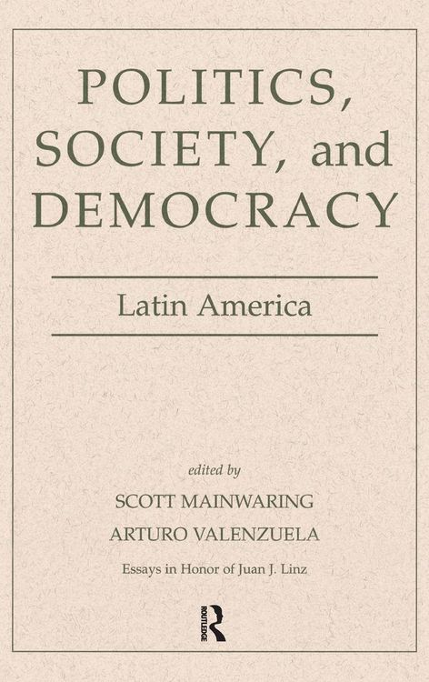 Produktbild: Politics, Society, And Democracy Latin America