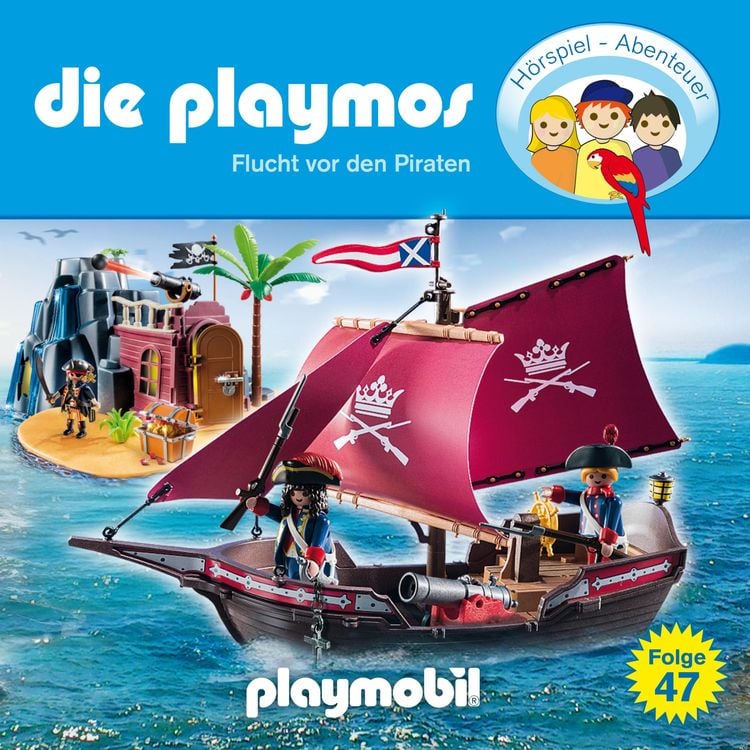 Bild vom Artikel Die Playmos - Das Original Playmobil Hörspiel, Folge 47: Flucht vor den Piraten vom Autor Simon X. Rost