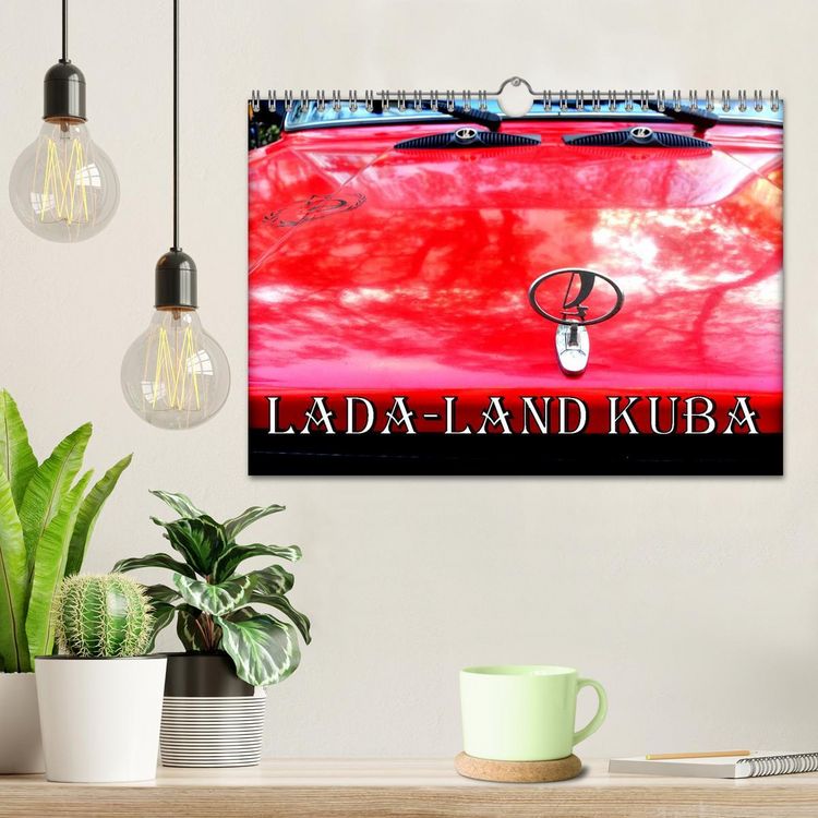 Produktbild: LADA-LAND KUBA (Wandkalender 2026 DIN A4 quer), CALVENDO Monatskalender