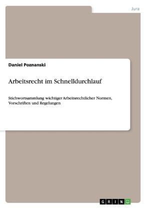Produktbild: Arbeitsrecht im Schnelldurchlauf