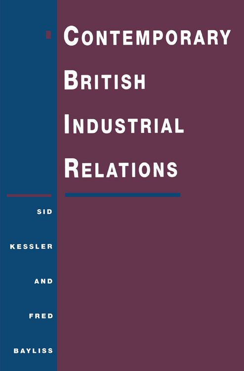 Produktbild: Contemporary British Industrial Relations