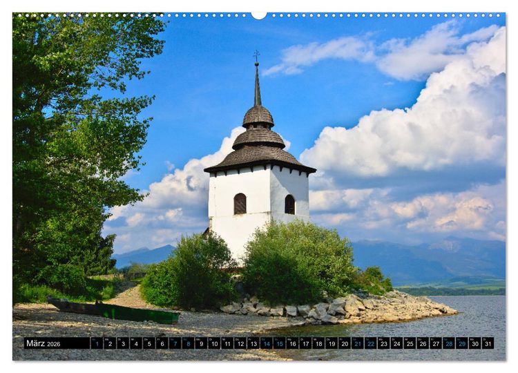 Produktbild: Slowakei - Abseits der Hohen Tatra (Wandkalender 2026 DIN A2 quer), CALVENDO Monatskalender
