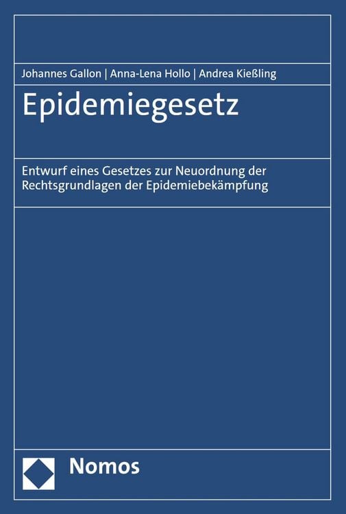 Produktbild: Epidemiegesetz