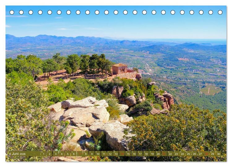 Produktbild: Costa del Azahar - Spaniens Orangenbl&uuml;tenk&uuml;ste (Tischkalender 2026 DIN A5 quer), CALVENDO Monatskalender